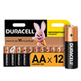 Батарейки пальчиковые Duracell АА12 (12 шт.)